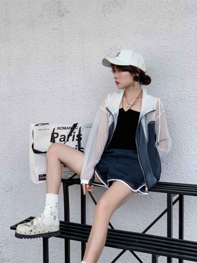 仿晒套装，女装职业装，女人家淼漫