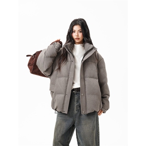 90%绒新标有报 韩版宽松羽绒服外套Y2666 /P350 现货图片
