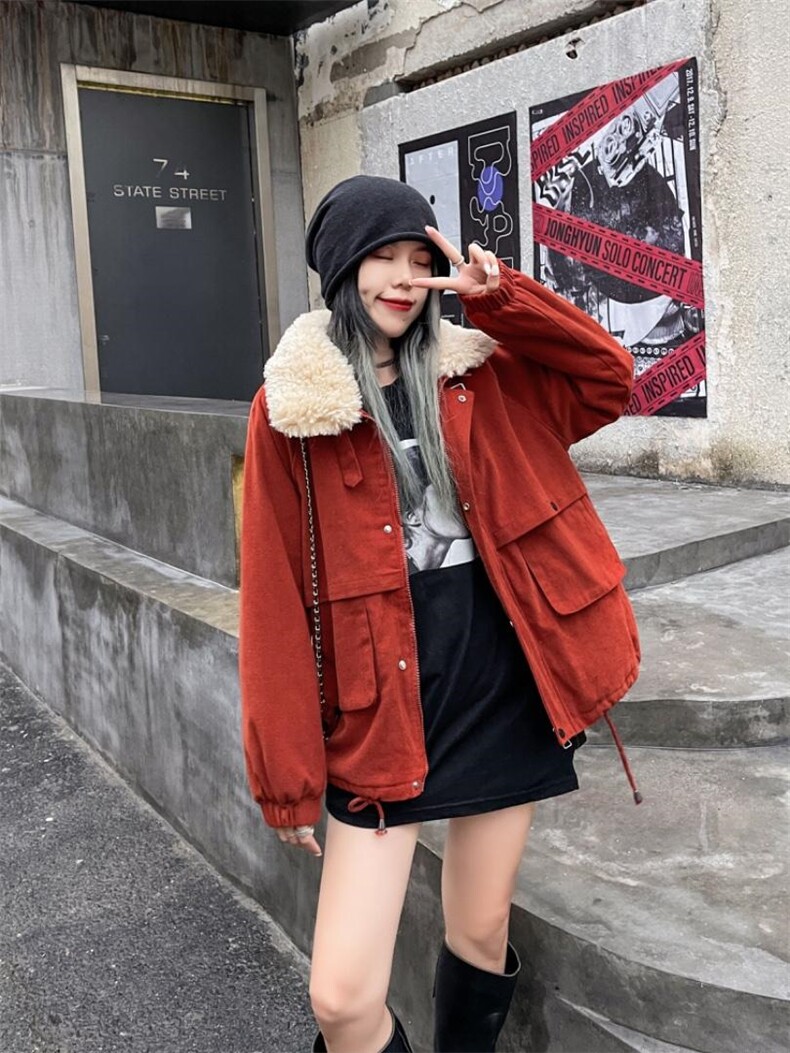 派克加毛绒，其它，百变诱惑