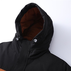 BJY08910新款冬季男士白鸭绒羽绒服连帽保暖外套修身风衣大衣，男装风衣，电商B360