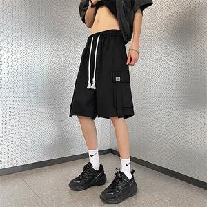现货直播品质日系工装短裤男夏季宽松直筒五分裤XD22998-P45图片