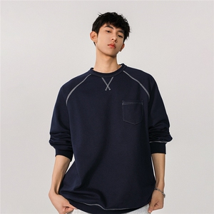 1可二开卫衣男大码M-5XL表面棉 底部聚酯纤维WY77972P50图片