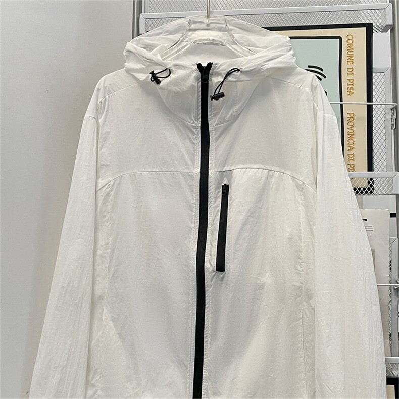 防晒衣男透气夏潮流学生宽松帅气情侣夹克衫休闲空调服FY155 P40图片