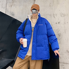 秋冬新款男百搭潮流港风棉衣M066-P90控148，男装棉衣，星座717