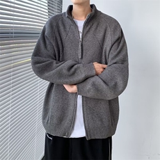 高品质得物抖音直播拉链衫毛衣开衫新款，男装针织衫/毛衣，星座410-6（原星座1304-1）