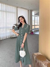 气质连衣裙，女装连衣裙，衣菲特