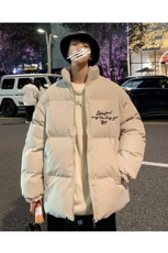棉衣男生冬季2025新款高街潮牌棉袄子羽绒面包棉服装加厚保暖外套，男装棉衣，星座218-8