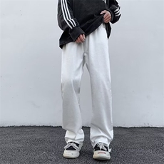 美式高街弹力直筒小脚牛仔裤男简约K6138-P45，男装牛仔裤，星座1109-3