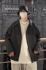 美式港风夹克男女大码M-5XL夹克男情侣百搭外套男JK8742P75控108，男装夹克，星座227-7