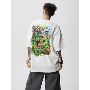 240g美式重磅短袖T恤 FSDX296 M-5XL 特批25无差价控48图片