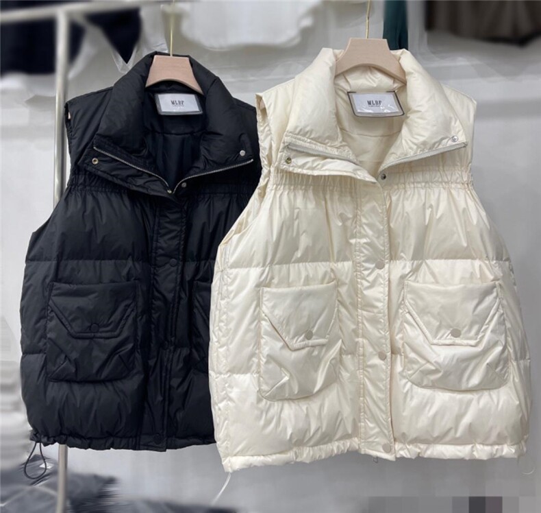 现货羽绒马甲，女装马甲，魅力布梵