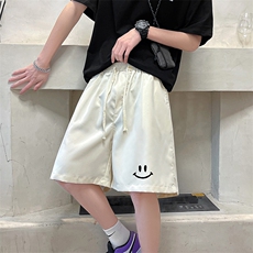 DK39204-P15港风休闲短裤男士大码运动五分裤男中裤男马裤，男装休闲裤，电商A040
