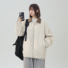 2025春休闲痞帅工装翻领夹克潮流外套得物二开XZ301b-2-JK2585P78，男装夹克，星座301B-2（原A443-1）