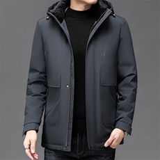 NN8339钱塘2020-3新款商务休闲冬季厚款中年男士羽绒服P200，男装羽绒服，钱塘207-3