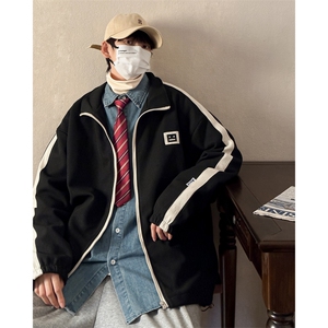 春季华夫格夹克外套男美式复古vintage潮牌ins上衣服JK062-P48图片