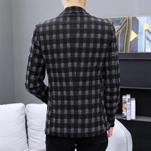 秋装新款男士休闲西服小西装外套商务秋季便服单西A112-X15-P85图片