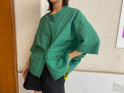 马克阔版衬衫，女装衬衫，斐媞梦 FTM