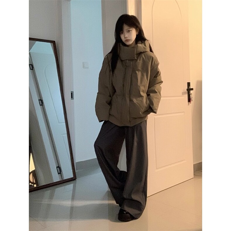美式连帽pu皮棉服男女冬加厚保暖短款面包服情侣外套SMY6010,男装皮衣,星座208-5