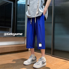 冰丝七分裤男大码速干短裤男五分裤酒店风风格QK72397-P25，男装休闲裤，电商A040