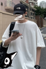 DX17035-P20纯棉短袖t恤男大码半袖打底衫宽松体恤衫港风，男装T恤，电商A040