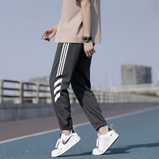 束脚宽松型时尚潮牌长裤运动裤纯色新款男夏季潮休闲裤764/P30，男装休闲裤，星座506