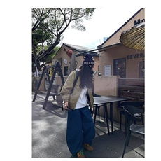 W10878-P45网图现货百搭文艺日系原宿ins时尚潮流新款牛仔裤，男装牛仔裤，星座1608