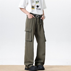 cleanfit工装裤男2025夏新款美式复古潮牌直筒休闲裤子K6304-P47，男装工装外套，星座412-3