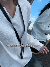 XZ809A/SYR39/P30/控58新款面料V领长袖T恤卫衣，男装T恤，星座809A(原222-1)