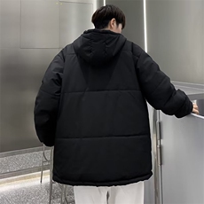 2024年新款棉服男潮冬季外套ins羽绒棉衣宽松面包服港风MF017-P76，男装棉衣，星座412-3
