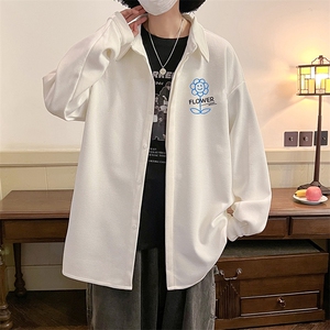 控58加厚加绒衬衫男大码长袖衬衣男外套HC79274-P38加绒款-P48