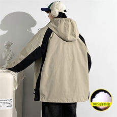 冬上新三合一冲锋衣潮加绒加厚羽绒服外套男女8352-P210控价299，男装羽绒服，电商A441-1