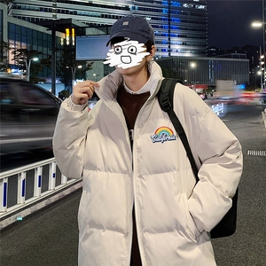 秋冬新款韩版加厚保暖立领宽松棉服外套男MY2052P115控135图片