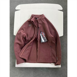 高品 秋冬轻暖立领摇粒绒抓绒衣外套男女户外保暖夹克 A1234-P95图片