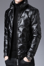 XS91072冬季男士羽绒服外套男装常规立领修身白鸭绒潮流帅气P195，男装羽绒服，电商B360