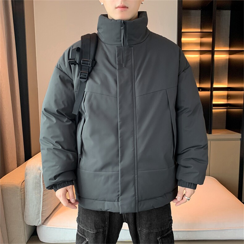 男士宽松防风防水加厚棉袄面包服DSA157B-M8808-P75图片