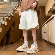 2025夏季新款男士户外运动休闲中裤薄款透气宽松五分裤多袋裤p40，男装牛仔裤，星座1113