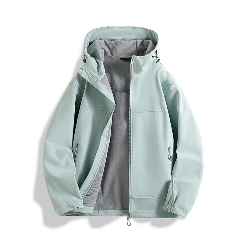 新款男女高品质户外登山服青少年学生冲锋衣夹克外套HS6611-P80,男装夹克,星座1206（原A206）