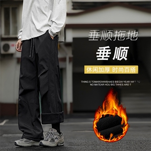 加绒加厚伞兵冲锋裤工装裤潮流宽松直筒休闲裤JRTP11:3059.9图片