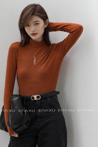 韩版休闲潮流印字自发热功能性五色打底，女装，伊奈秀E∩ΛXU