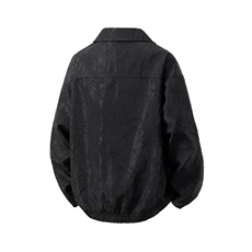 立体白底大码M-5XL情侣百搭夹克男：聚酯纤维JK8742P75控108，男装夹克，星座227-7