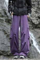 秋季防风拼接大口袋大码防泼水徒步登山冲锋裤男K24036-特P55控98，男装休闲裤，电商A001-1