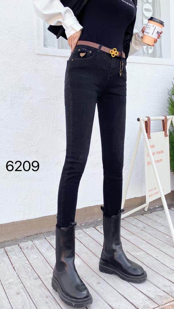 冬季雪尼龙加厚牛仔裤。，女装牛仔裤，纳影