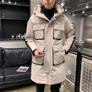 潮流新款羽绒服男长款工装羽绒服DS-B293-F705图片