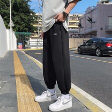 加绒2023秋冬卫裤高弹健康布聚酯纤维WK606-1-P25加绒批30，男装休闲裤，星座718-1