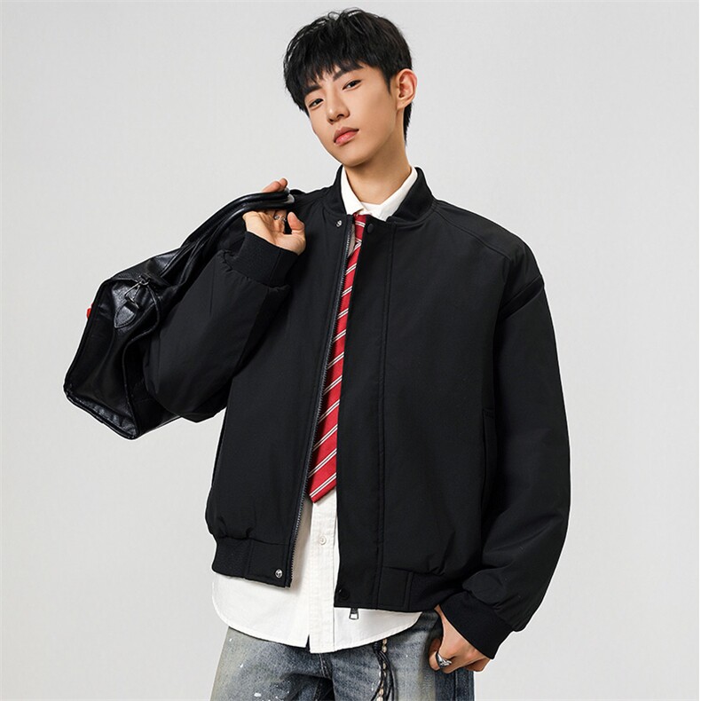 支持二开冬装加棉加厚夹克外套棉衣男女立领棒球服棉服M815-P65,男装夹克,电商A441