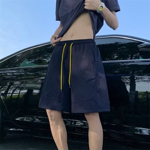 休闲百搭短裤男新款夏季薄款大码宽松外穿胖mm运动中裤图片