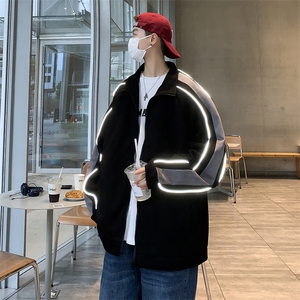 A680-P62 春秋麂皮绒棒球服外套男美式复古潮流冲锋衣情侣装夹克图片