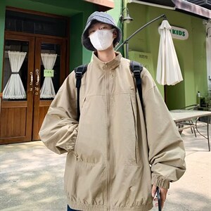 男秋季外套潮牌街头夹克J658P55图片