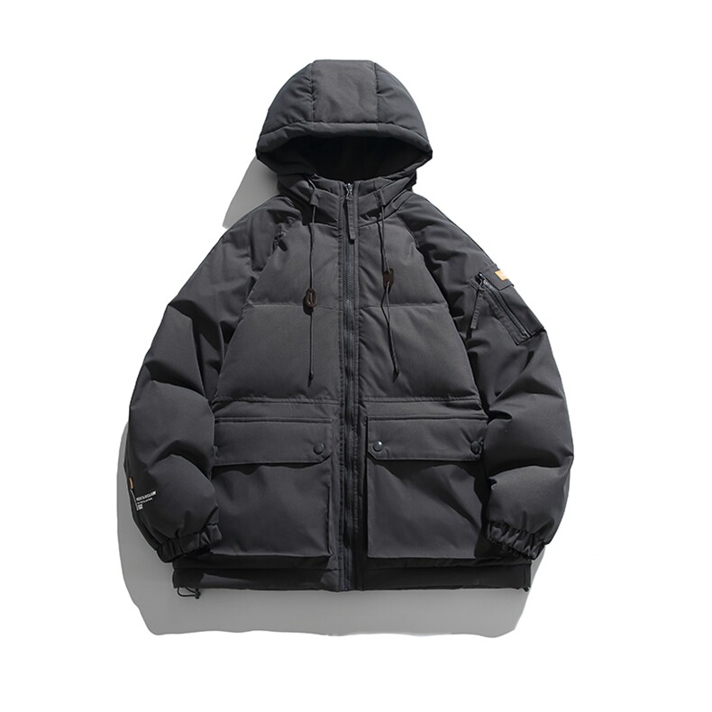 外27-2GANYOU日系工装拉链连帽加厚棉服MY05-P215,男装棉衣,新杭派外27-2