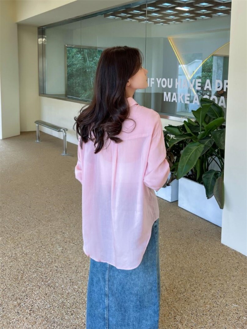 糖果色衬衫订单款，女装衬衫，天使公主